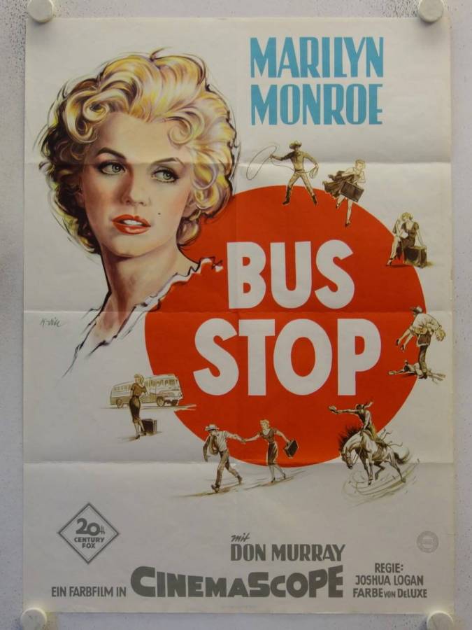 Bus Stop originales deutsches Filmplakat